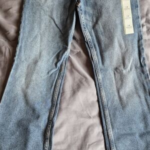 Kids Straight Light Blue Jeans - Unbranded